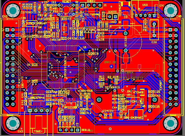 Cornell Electric Vehicles controller board PCB layout