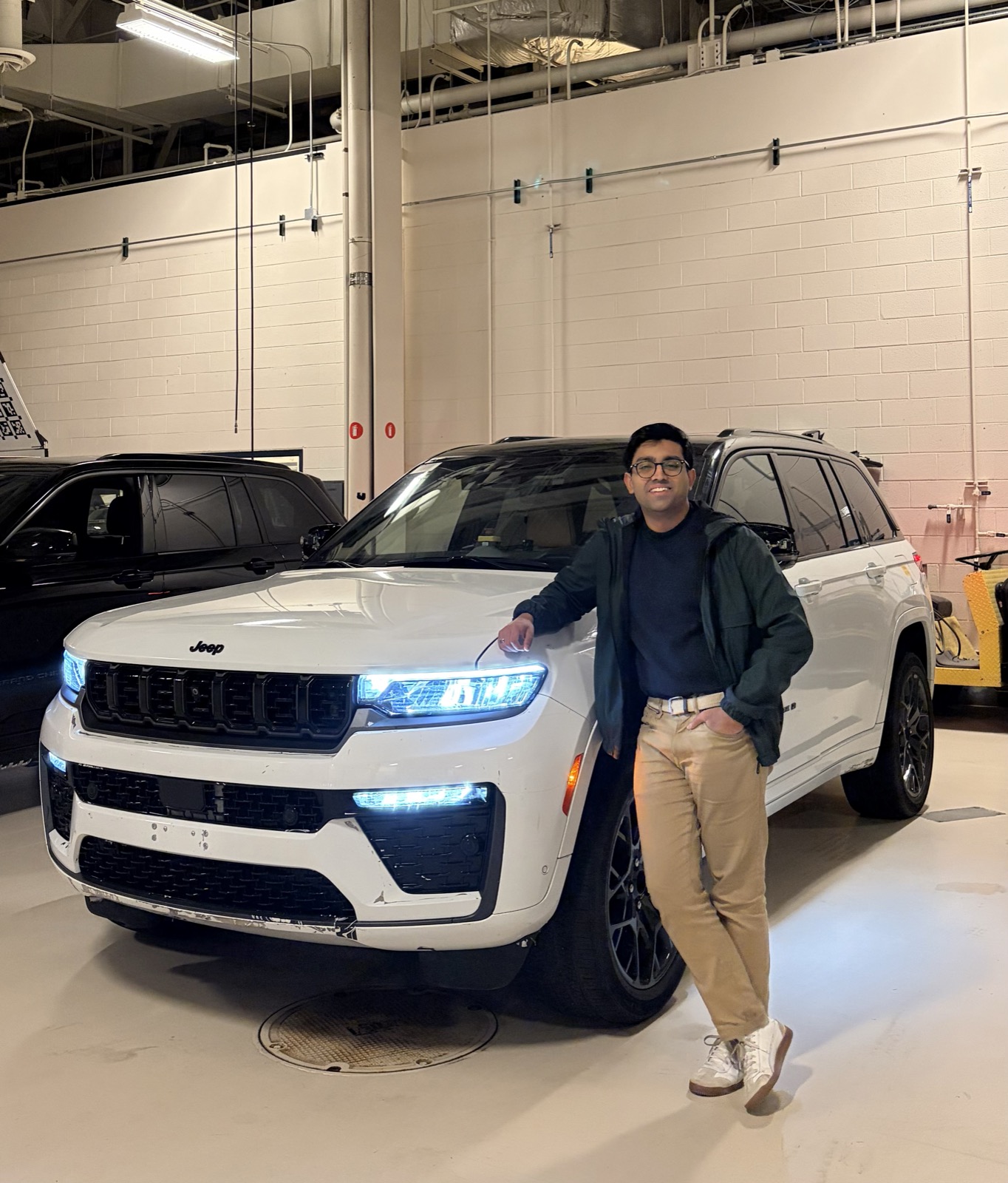 Kunal at a Wayve event