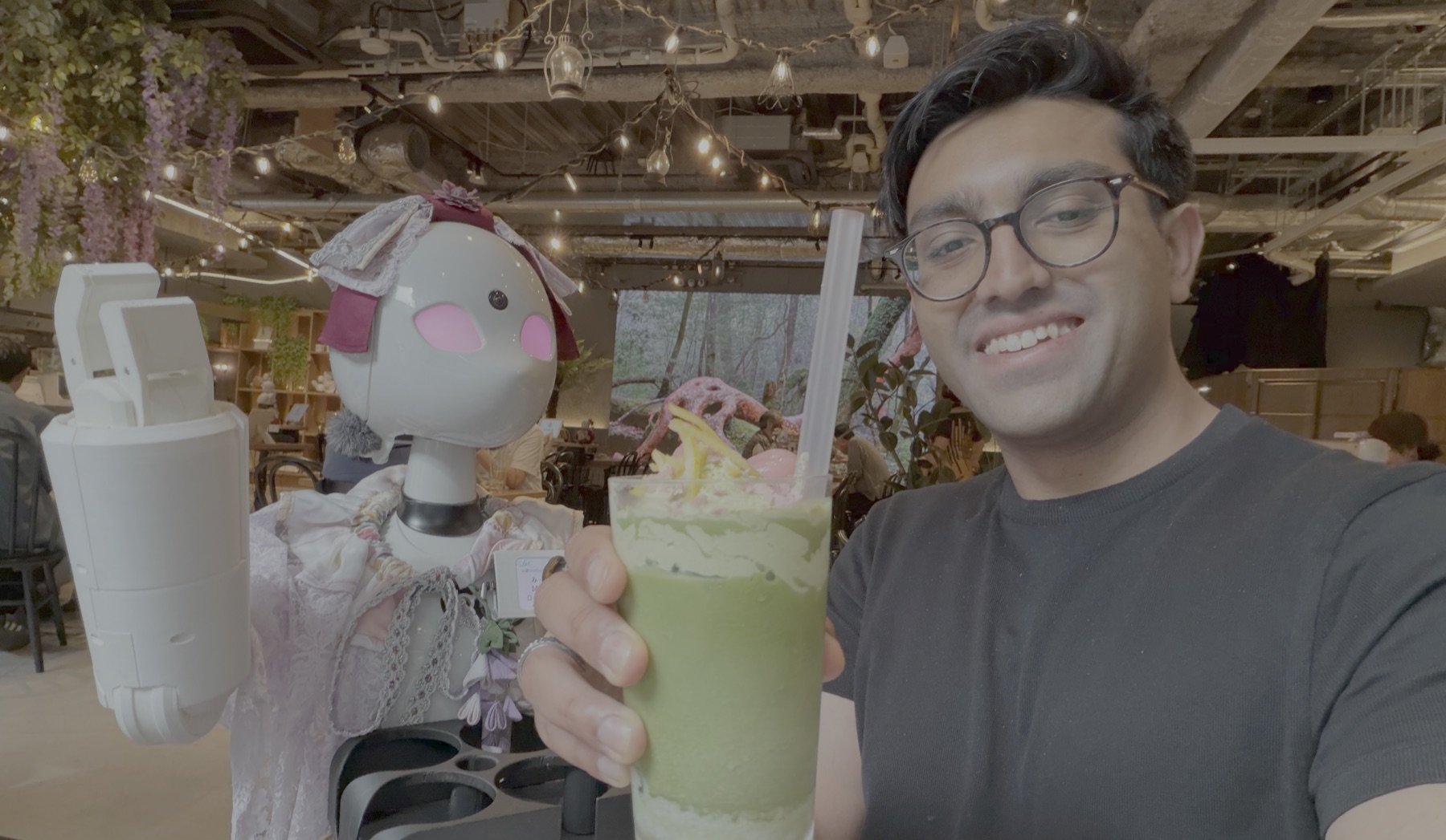 Robot cafe detail from Japan trip