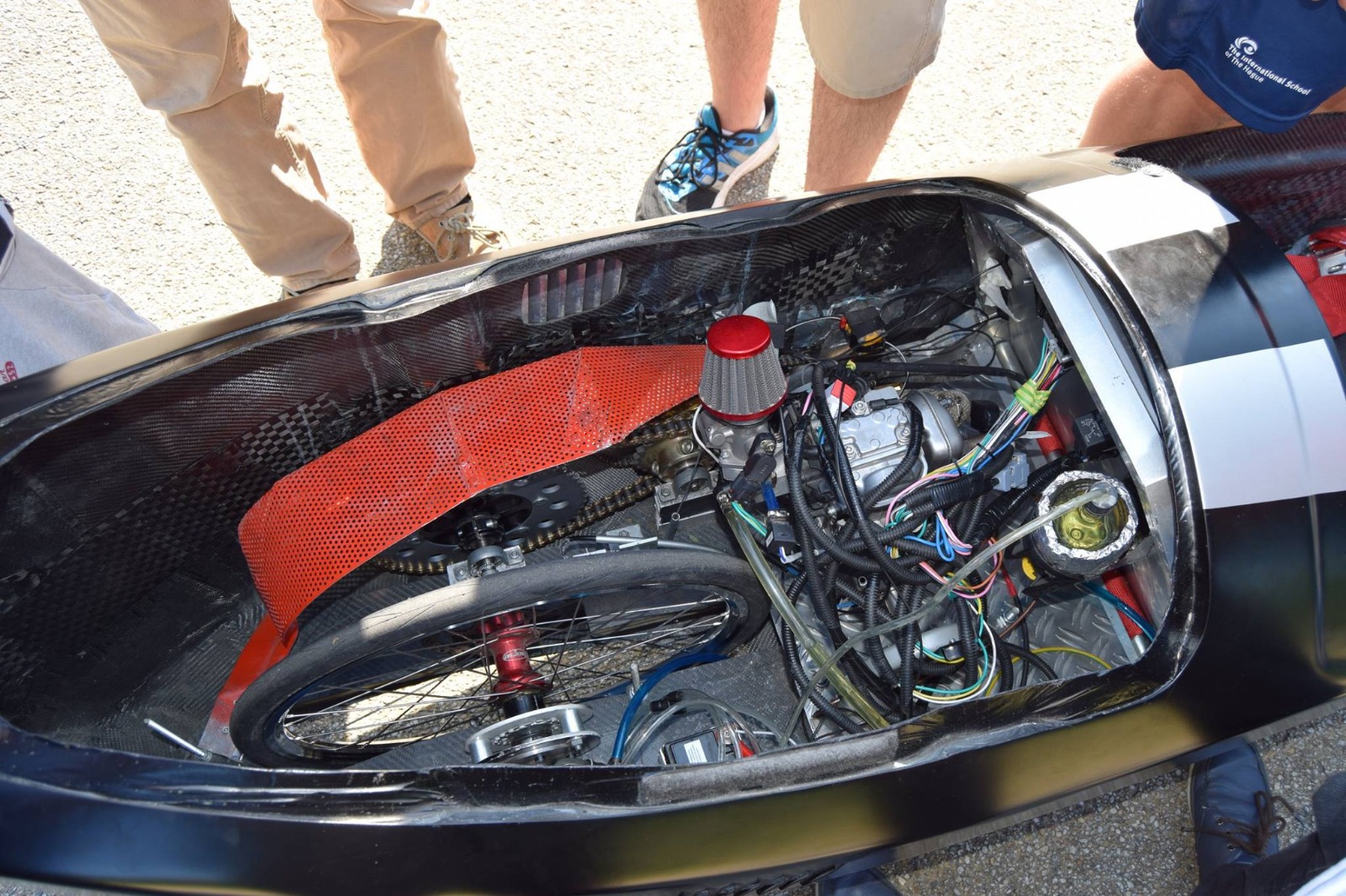 Silverbacks Engineering vehicle engine bay